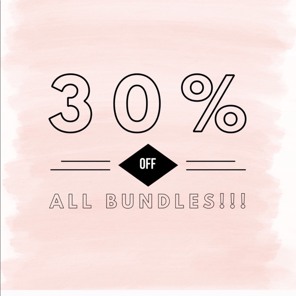30% off all 2+ bundles! 😊 - Picture 1 of 1